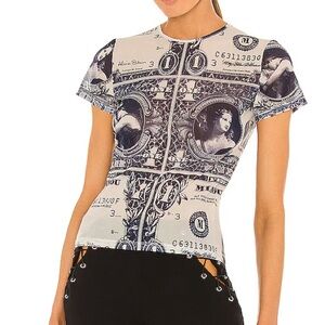 Miaou Mini Money Tee Sz S